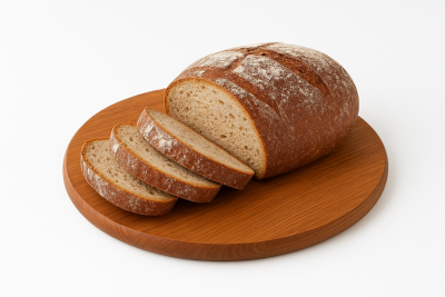 Chléb krájený na míse A1